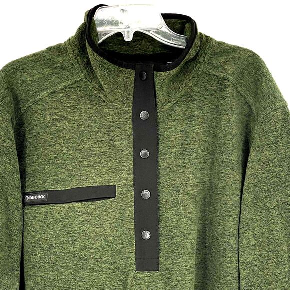 Dri Duck Denali mountain fleece pullover green black Gorpcore Womens Size 3XL - Picture 3 of 16